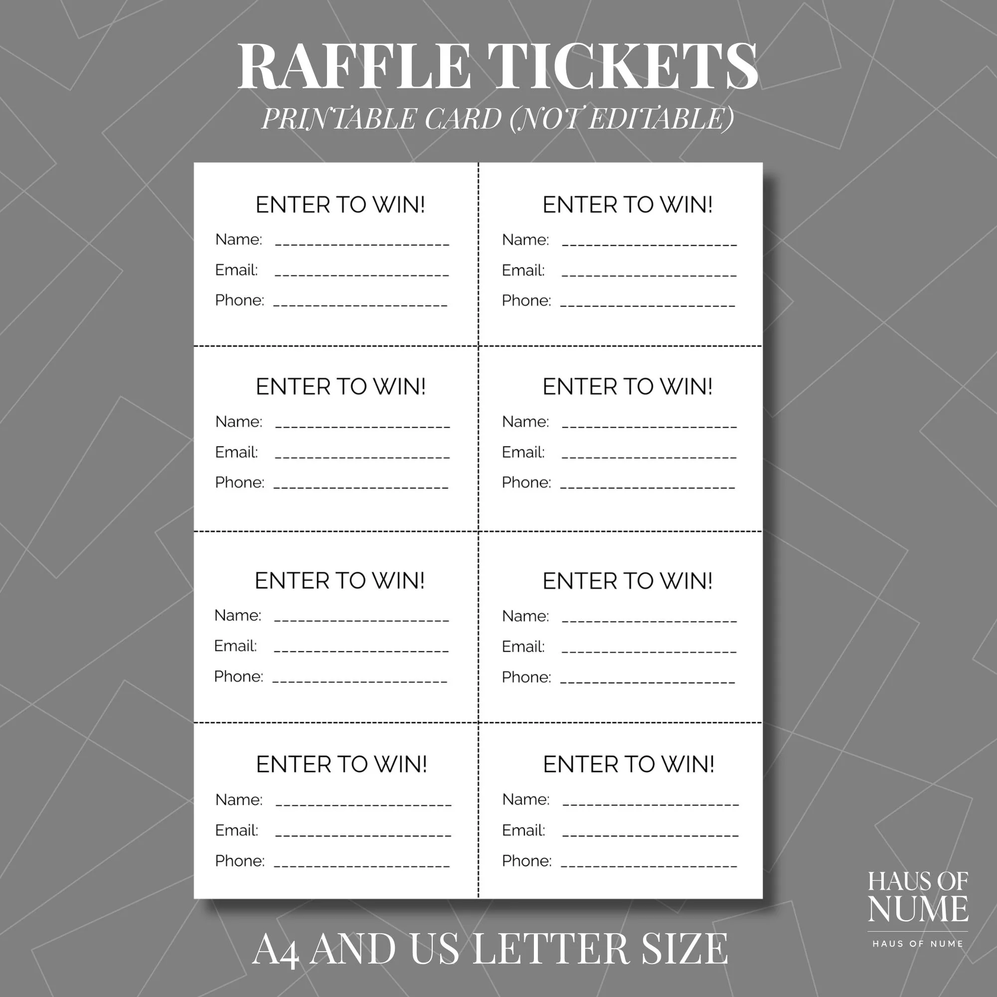 raffle ticket sample template raffle ticket sample template
