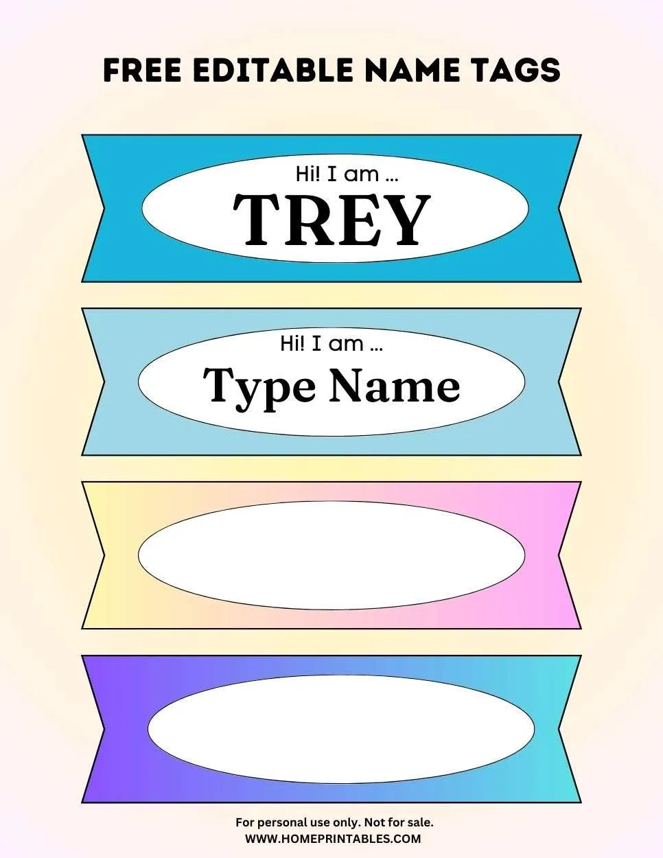 Printable School Labels Printable School Labels