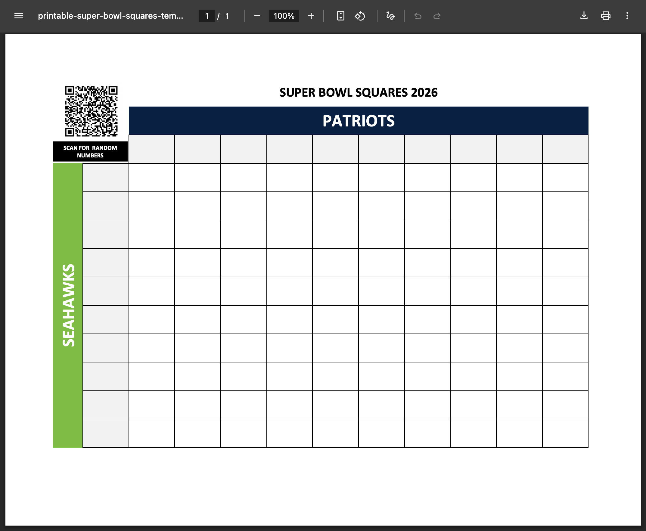 free printable football pool template free printable football pool template