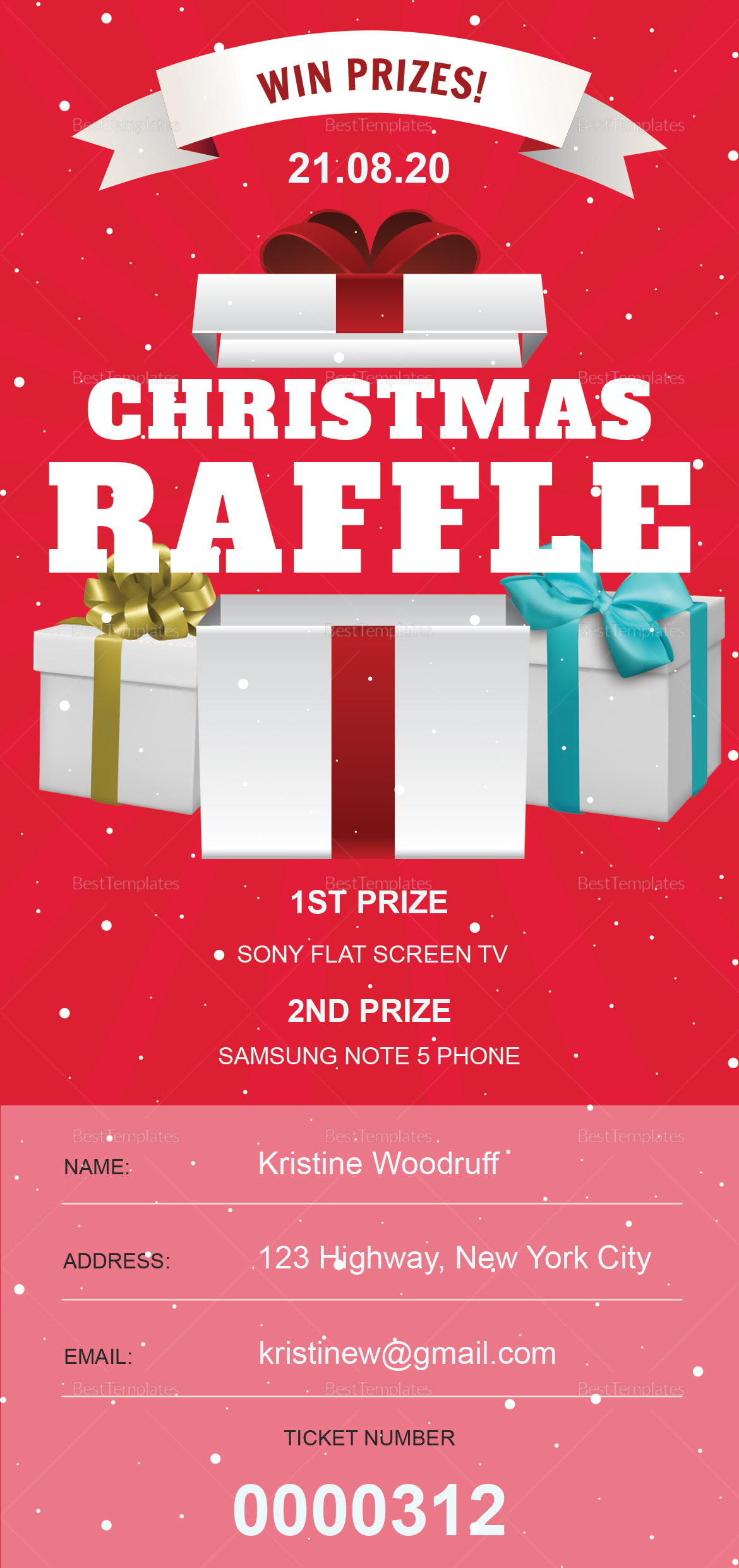 Raffle Ticket Raffle Ticket