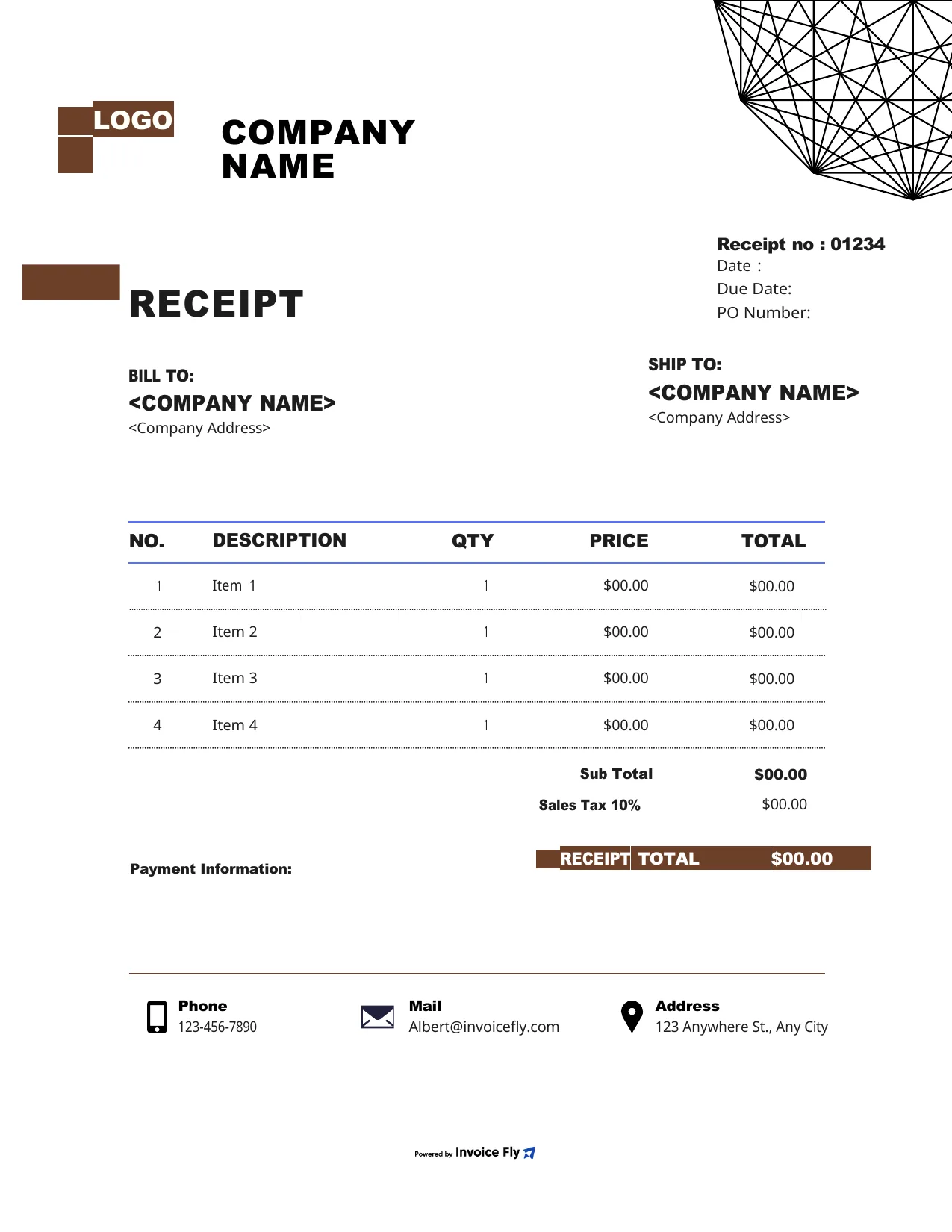Receipt Templates