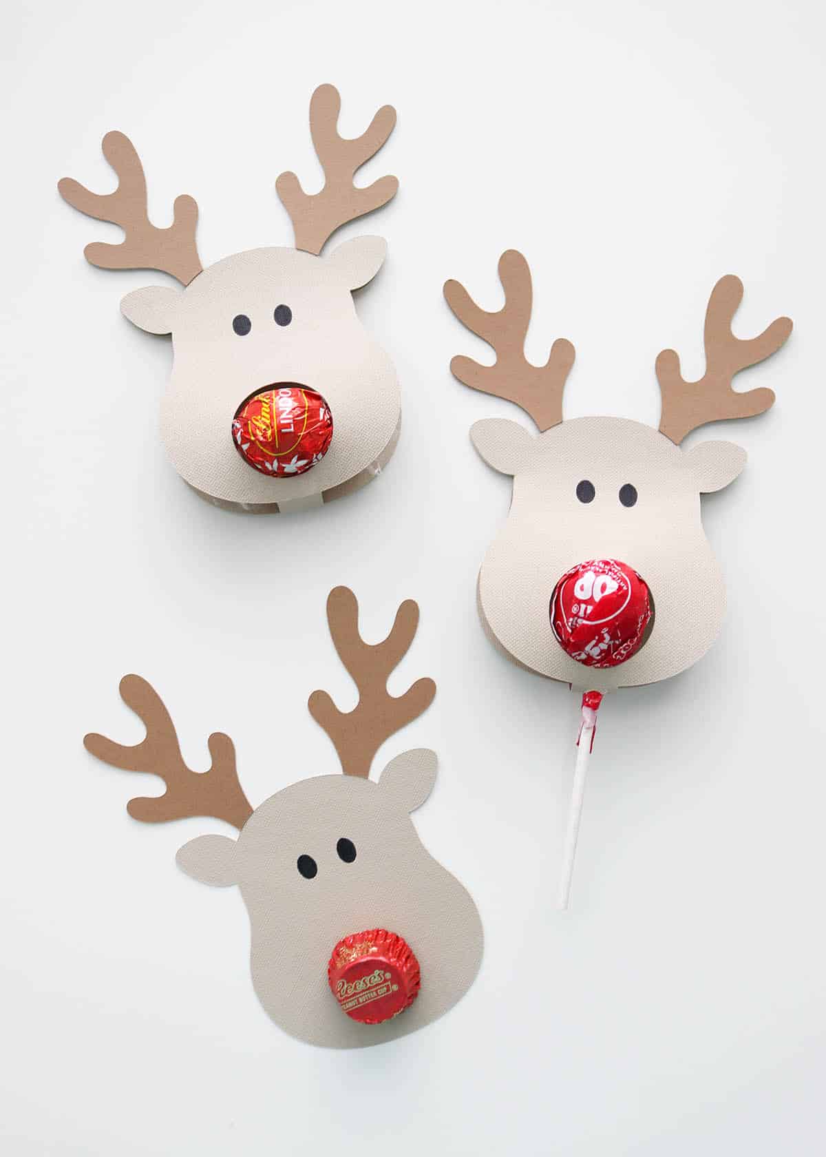 Reindeer Lollipop Holder Gift