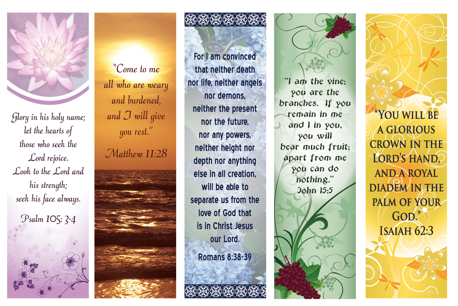 Religious Quotes Free Printable Bookmark Religious Quotes Free Printable Bookmark