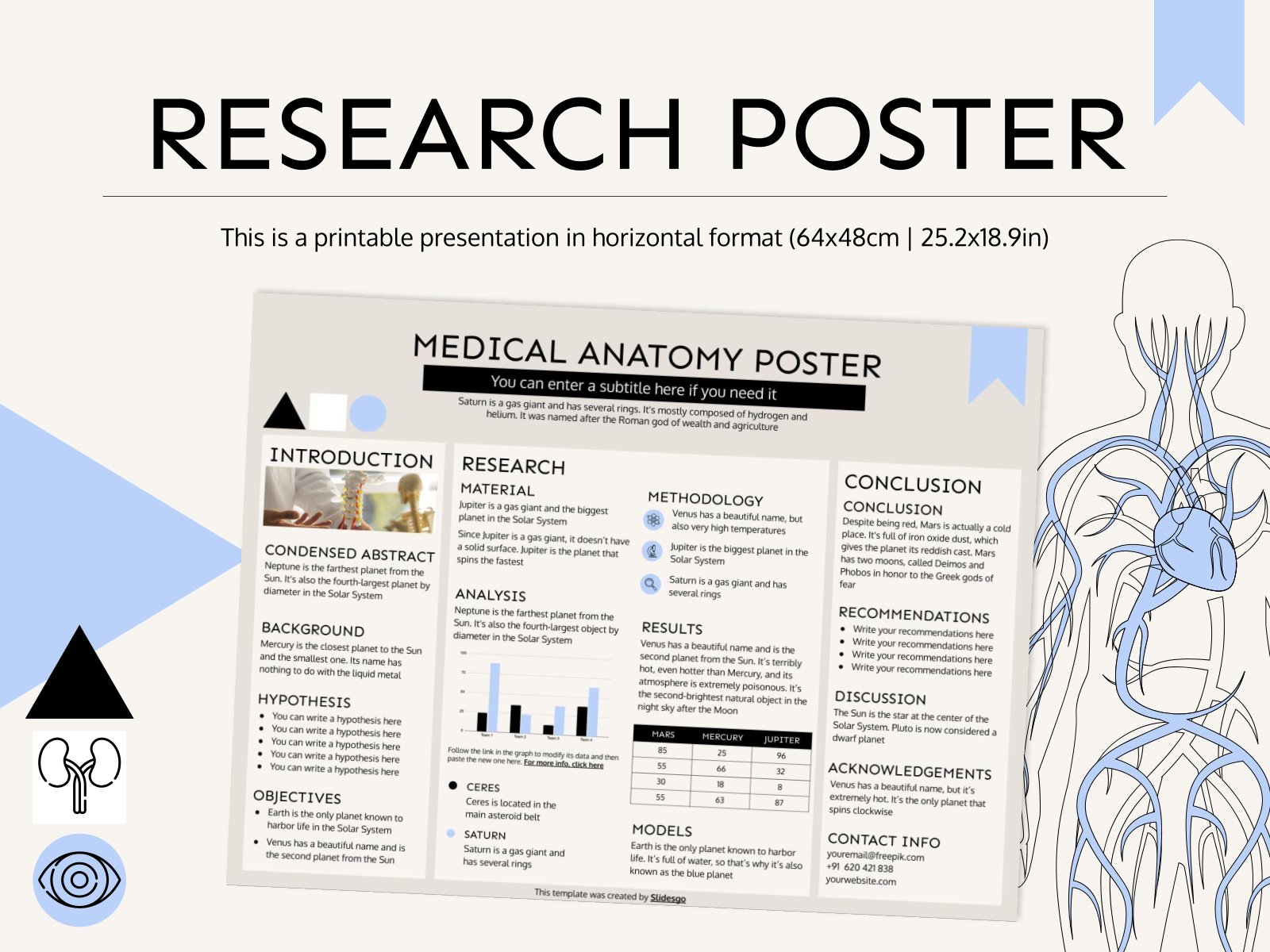 poster presentation template sample