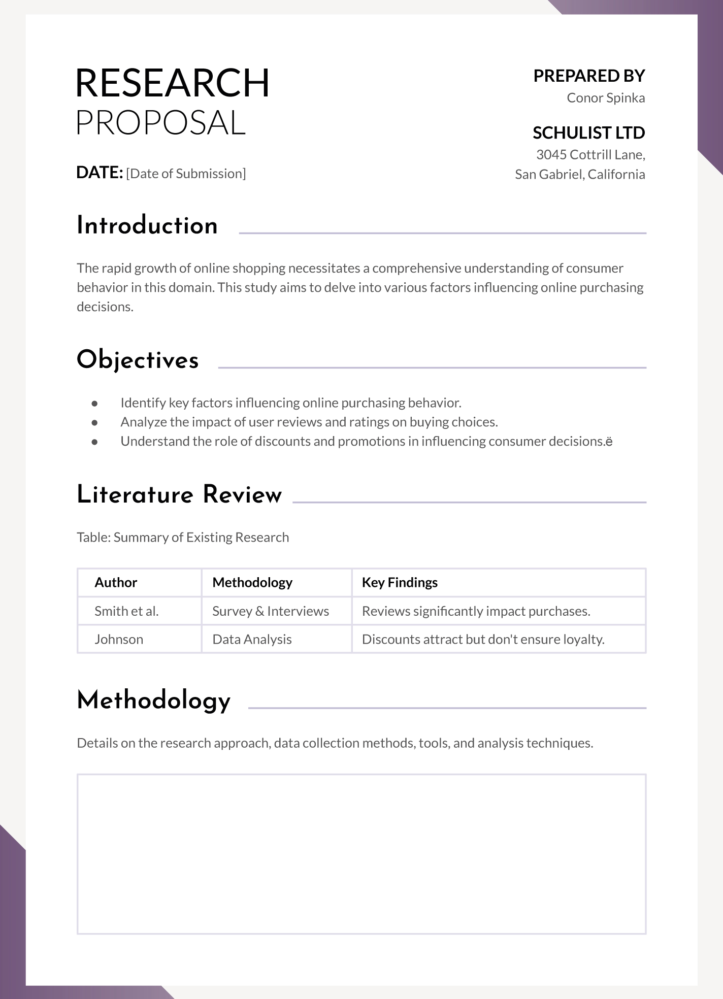 Research Proposal Free Google Docs Template Research Proposal Free Google Docs Template