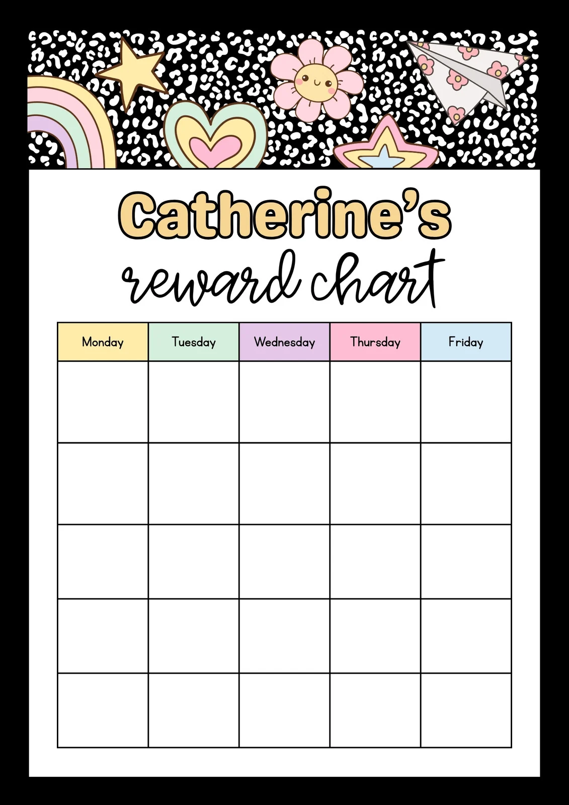 Reward Chart