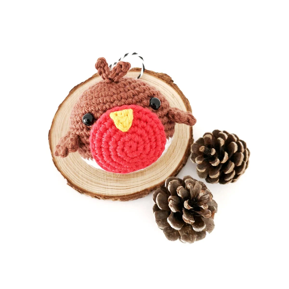 Robin Ornament Crochet Pattern
