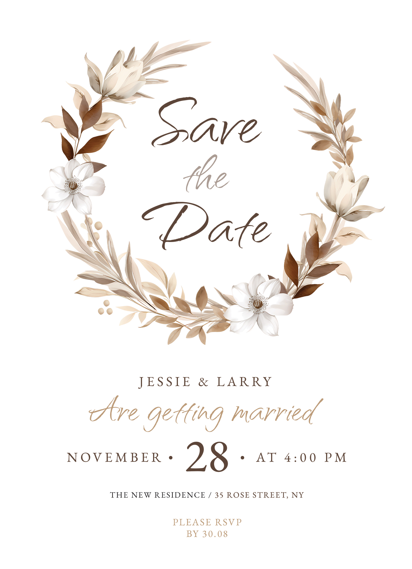 Rustic Wedding Save The Date Free Google Docs Template Rustic Wedding Save The Date Free Google Docs Template