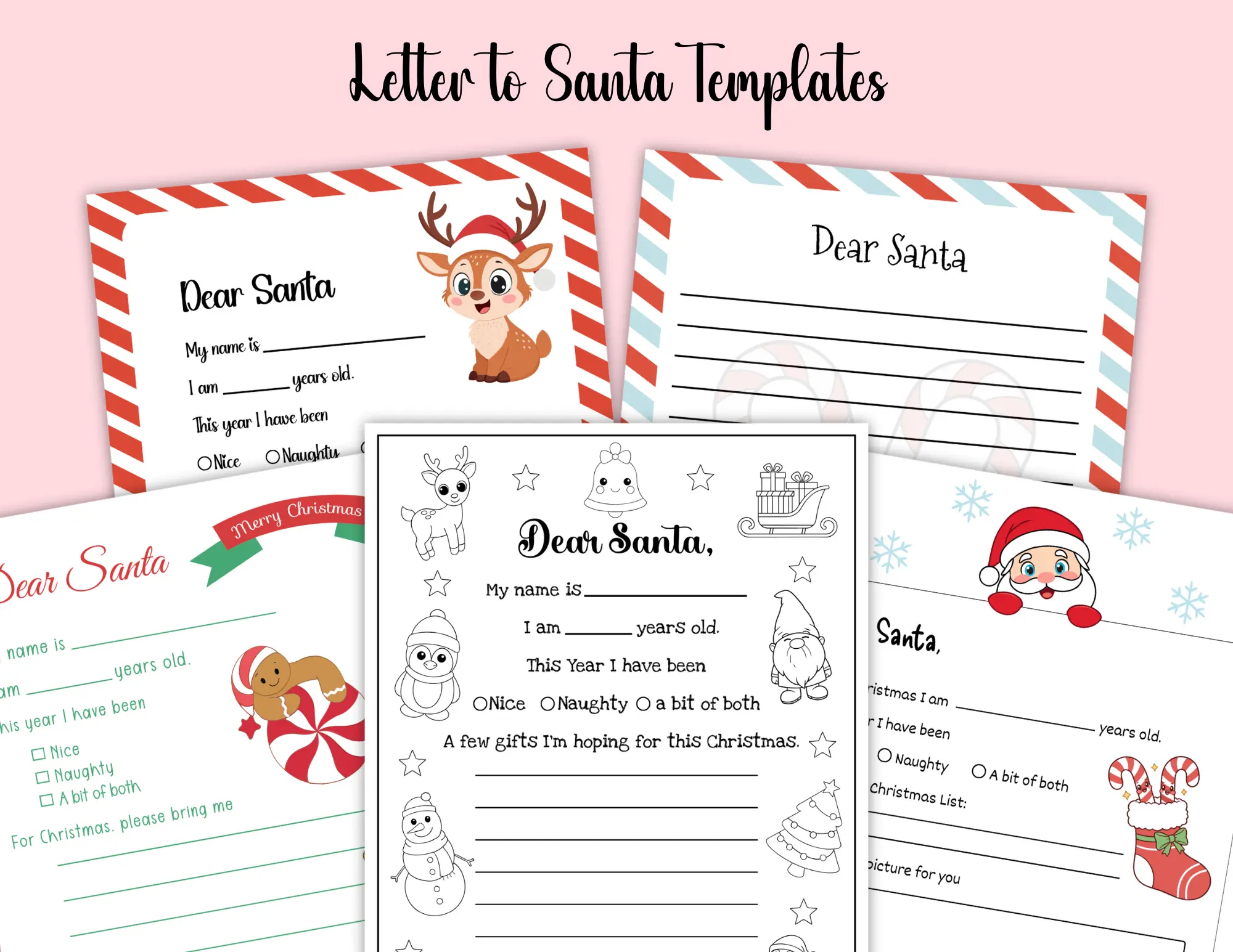 Santa Letter Template