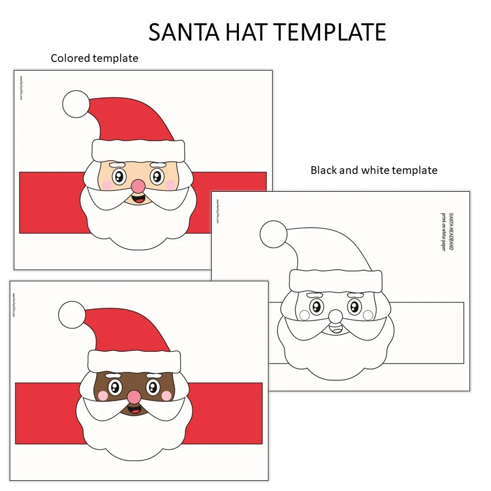 Santa Paper Hat Santa Paper Hat