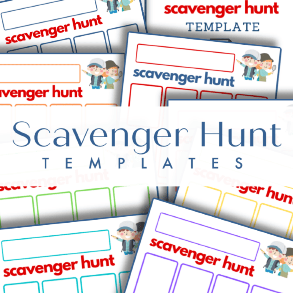 Scavenger Hunt Template Scavenger Hunt Template