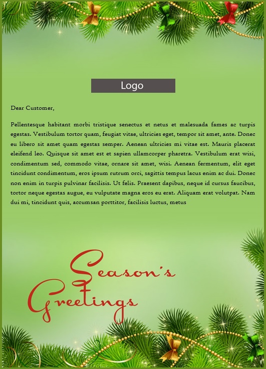 Sending Christmas Emails From Outlook Free Templates