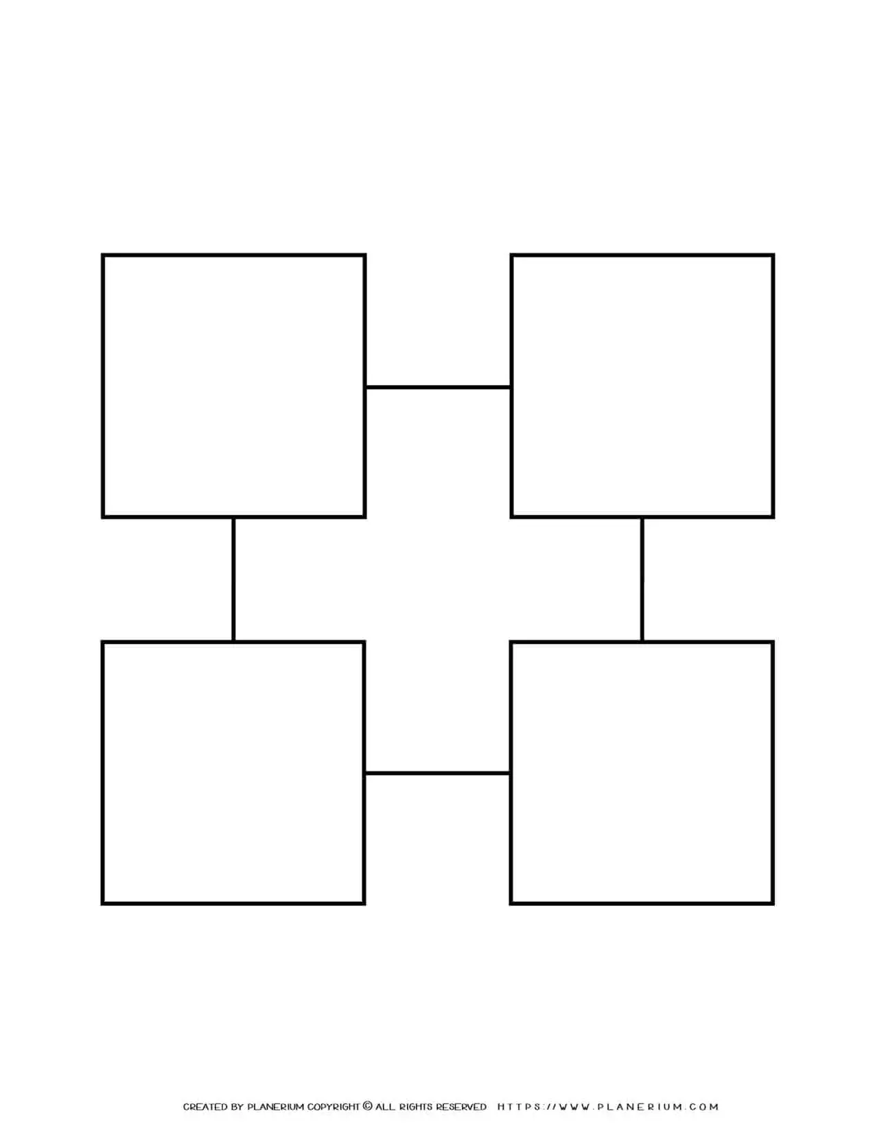 Sequence Chart Template Four Squares On A Square Sequence Chart Template Four Squares On A Square