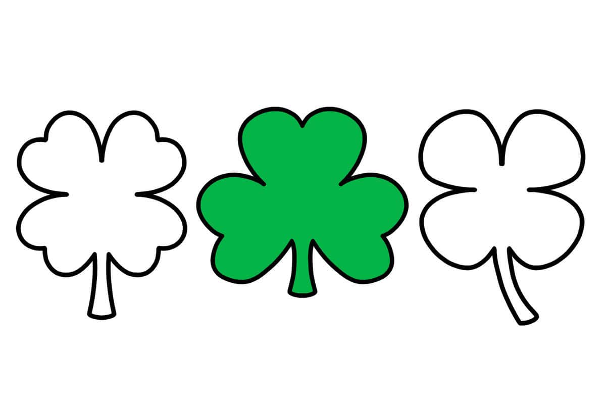 Shamrock Template Shamrock Template