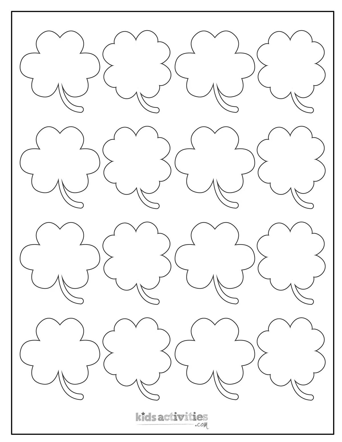Shamrock Template
