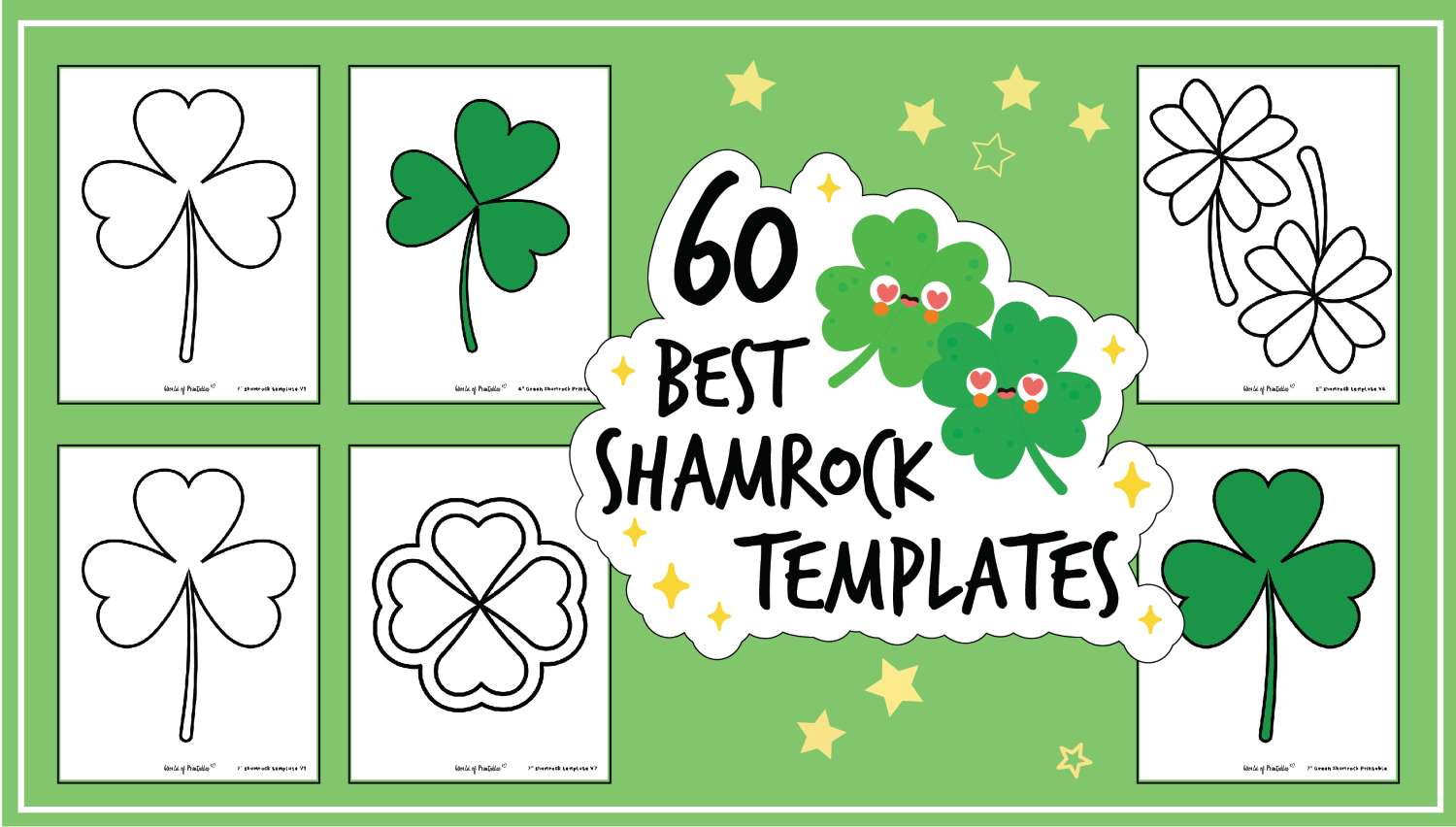 Shamrock Templates Shamrock Templates