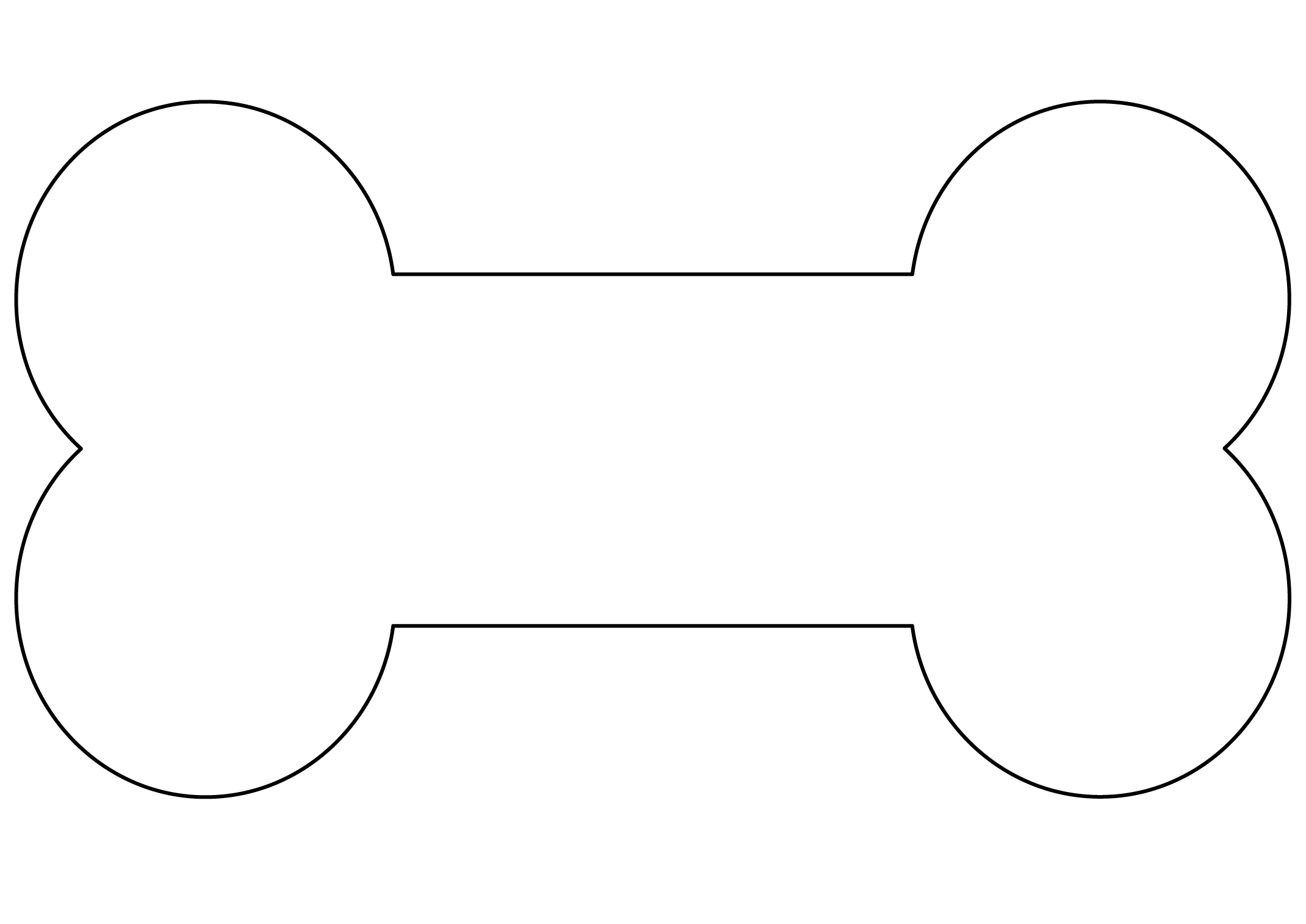 Shape Of Dog Bone Shape Of Dog Bone