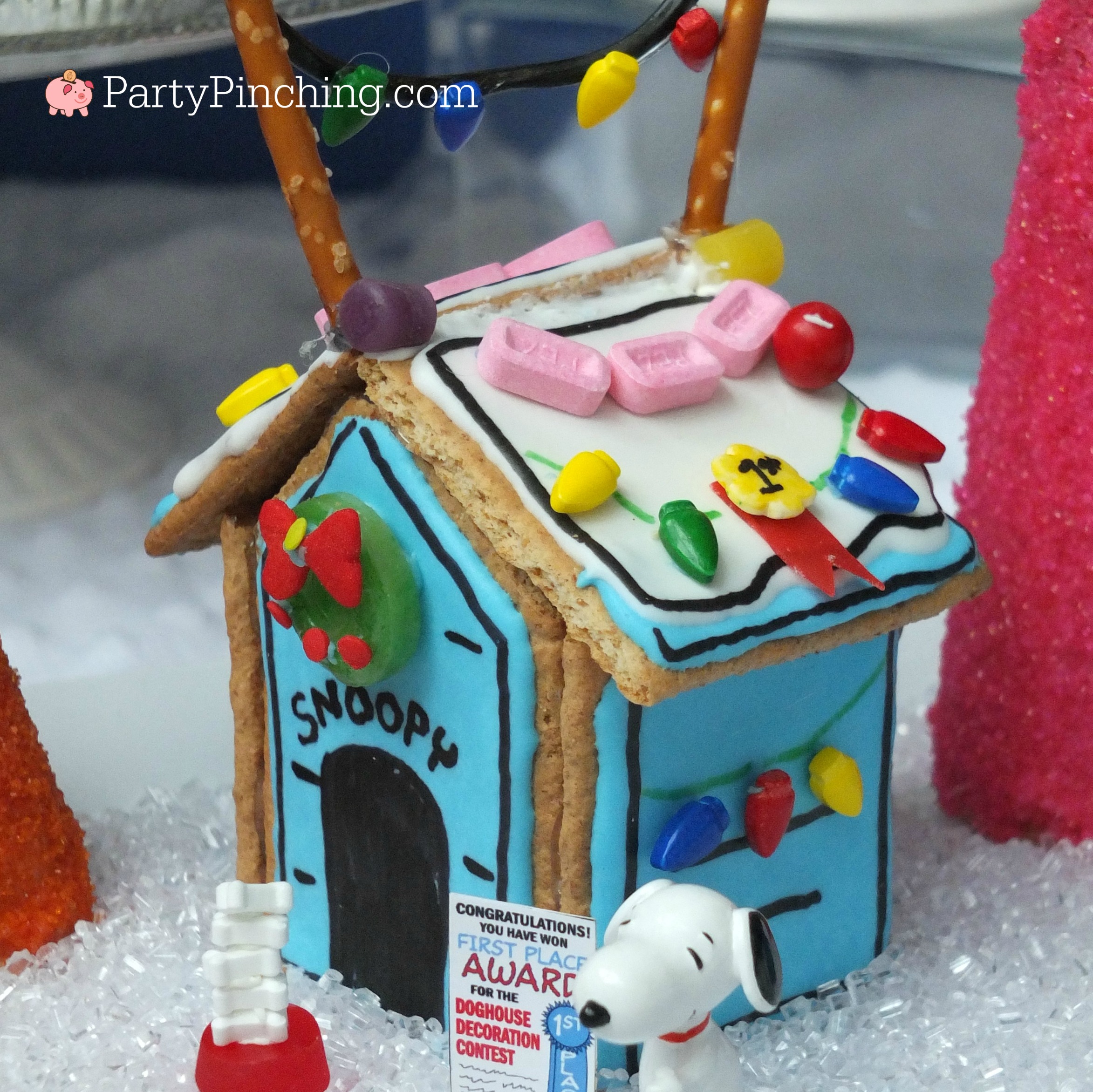 Snoopys Gingerbread Doghouse