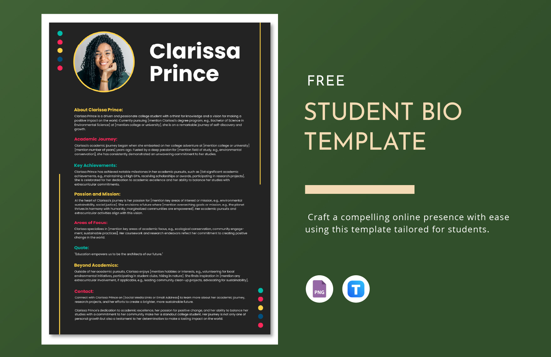 Student Bio Student Bio