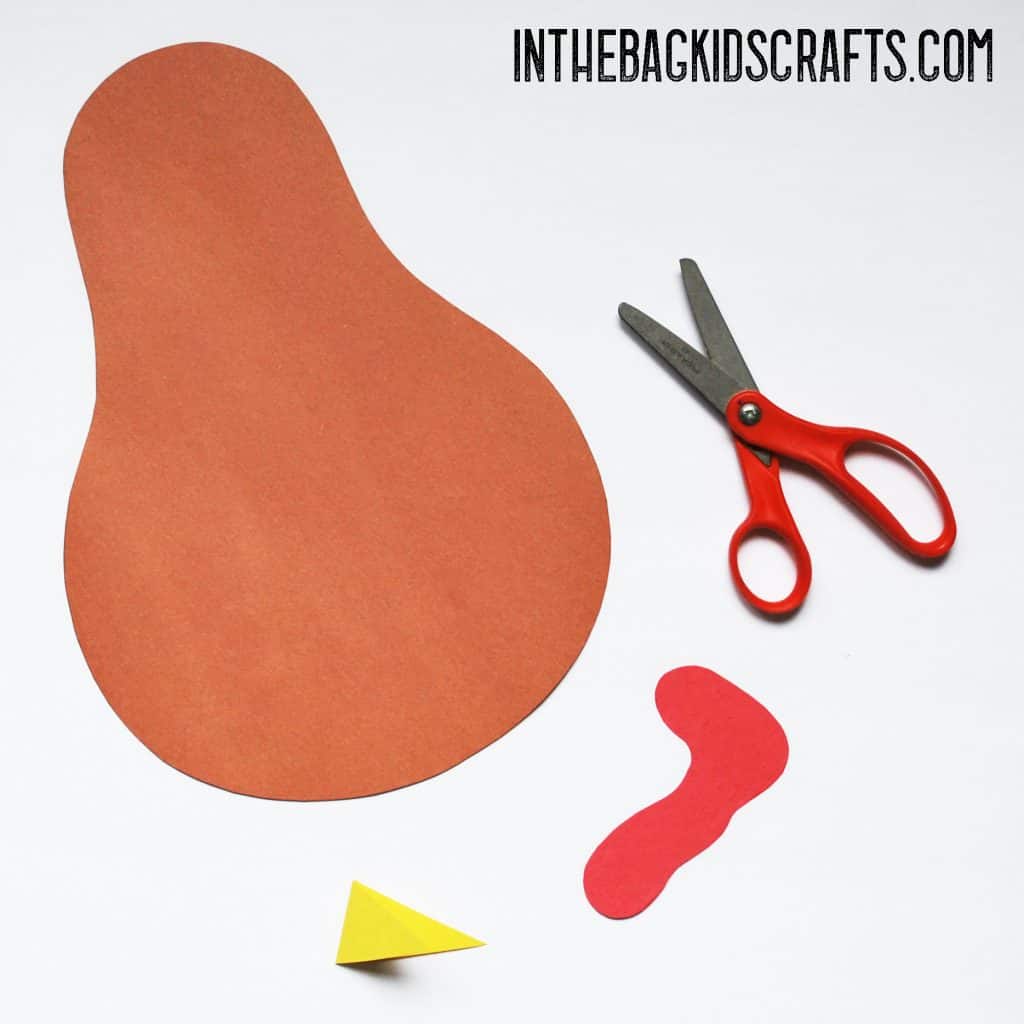 Stuffed Thanksgiving Turkey Kids Craft