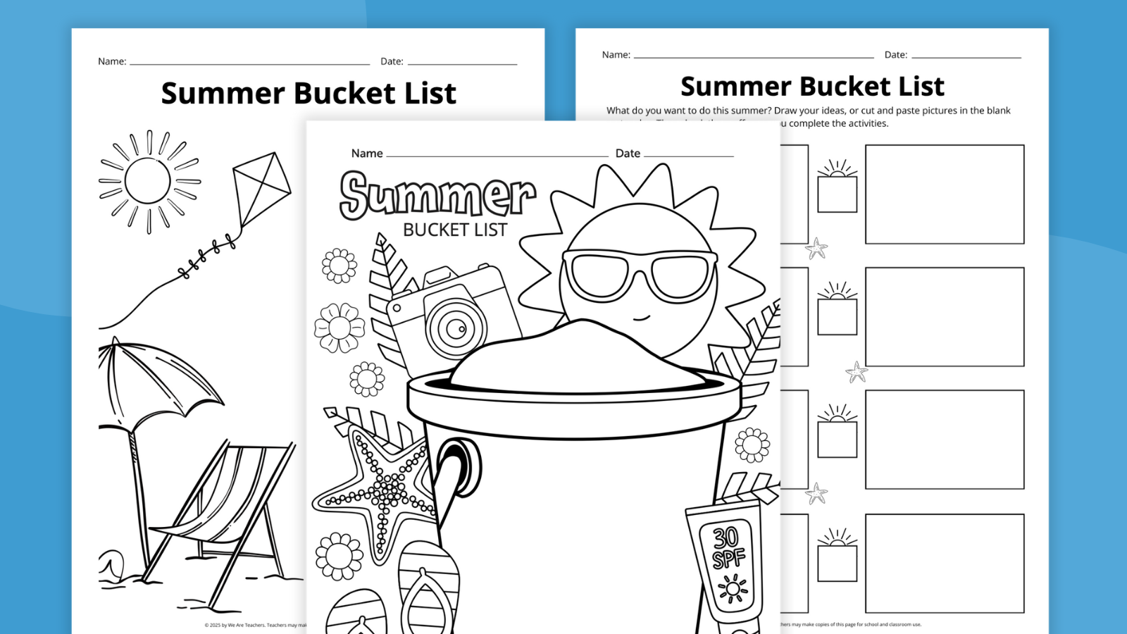 free printable bucket list template free printable bucket list template