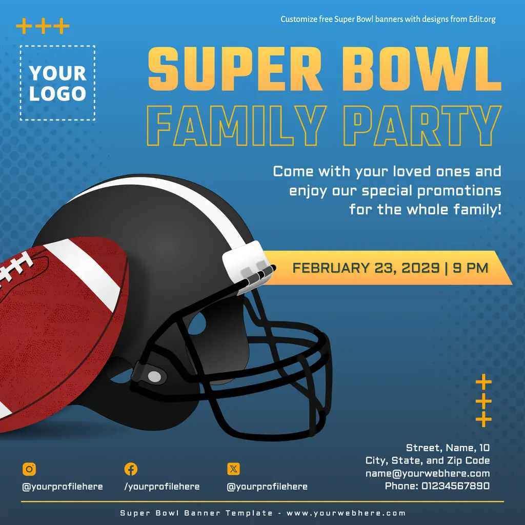 Super Bowl Templates