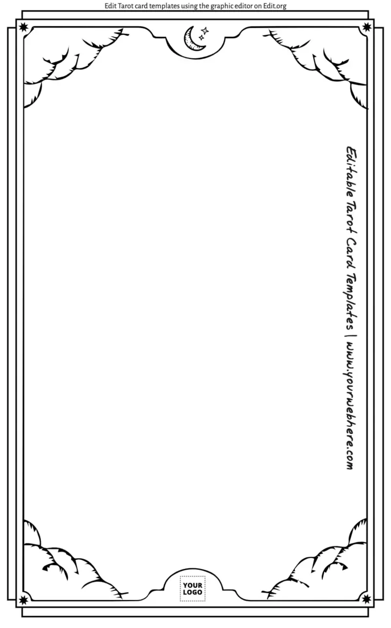 Tarot Card Templates Tarot Card Templates