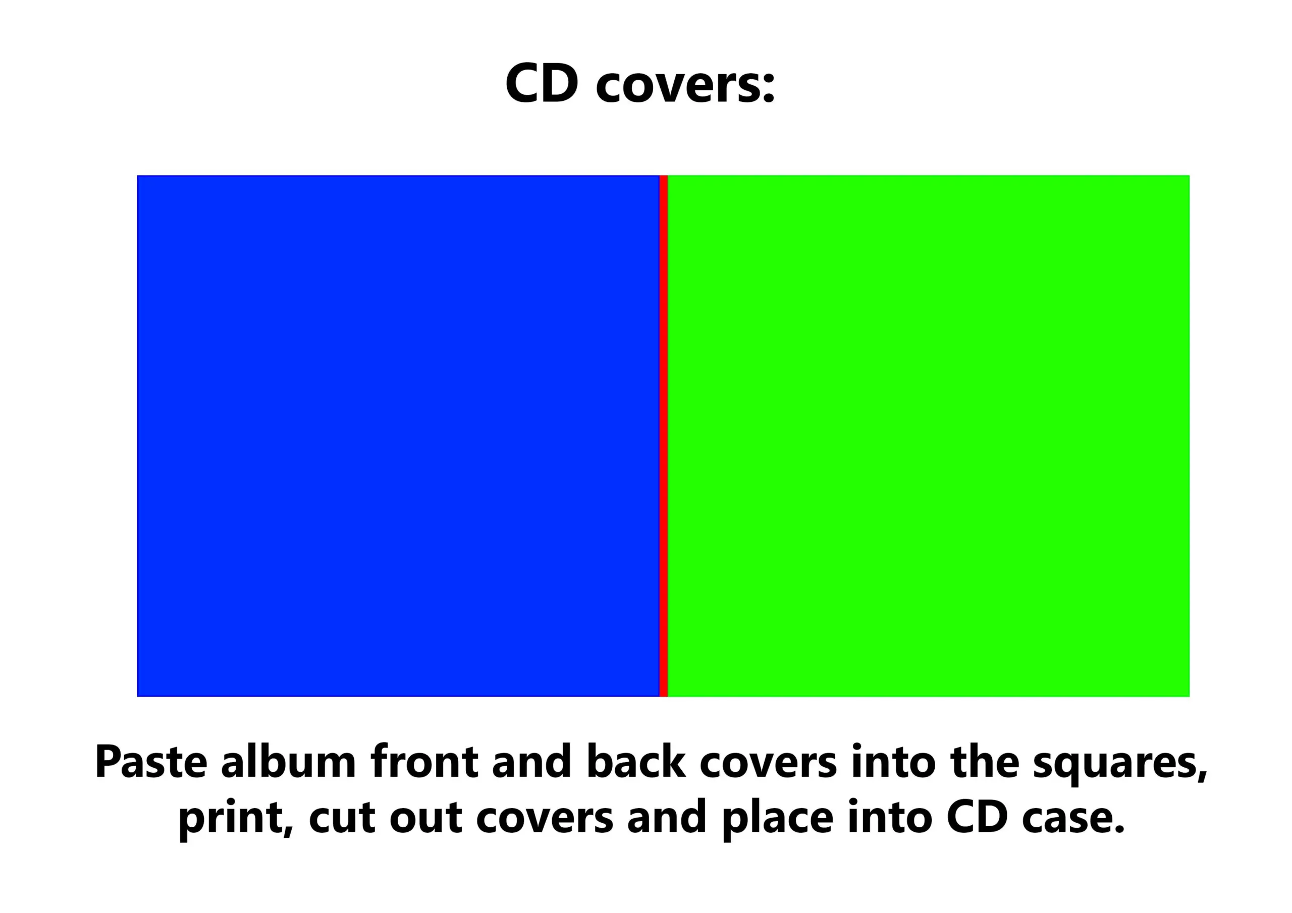 Template For Printing Cd Case Images