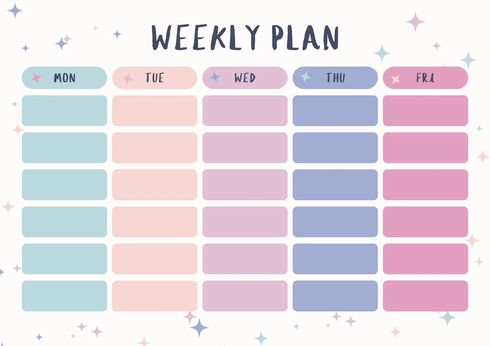 free printable class schedule template free printable class schedule template