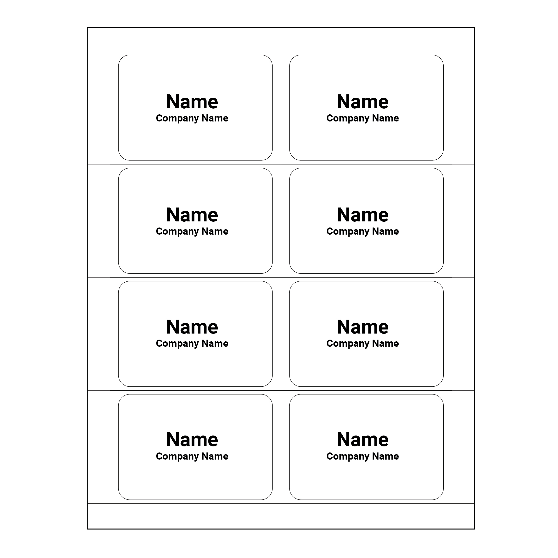 Templates Name Badges