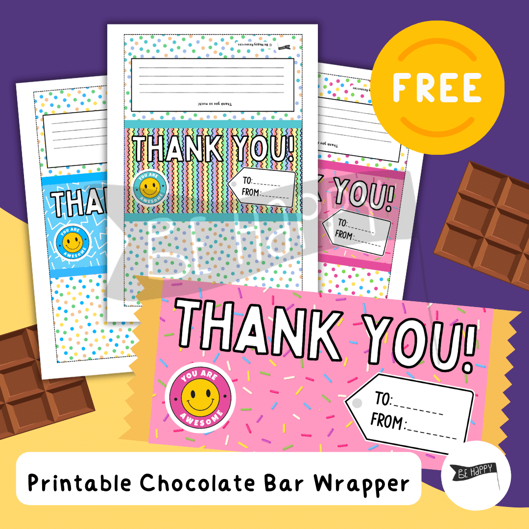 Thank You You Are Awesome Chocolate Bar Wrapper Free Thank You You Are Awesome Chocolate Bar Wrapper Free