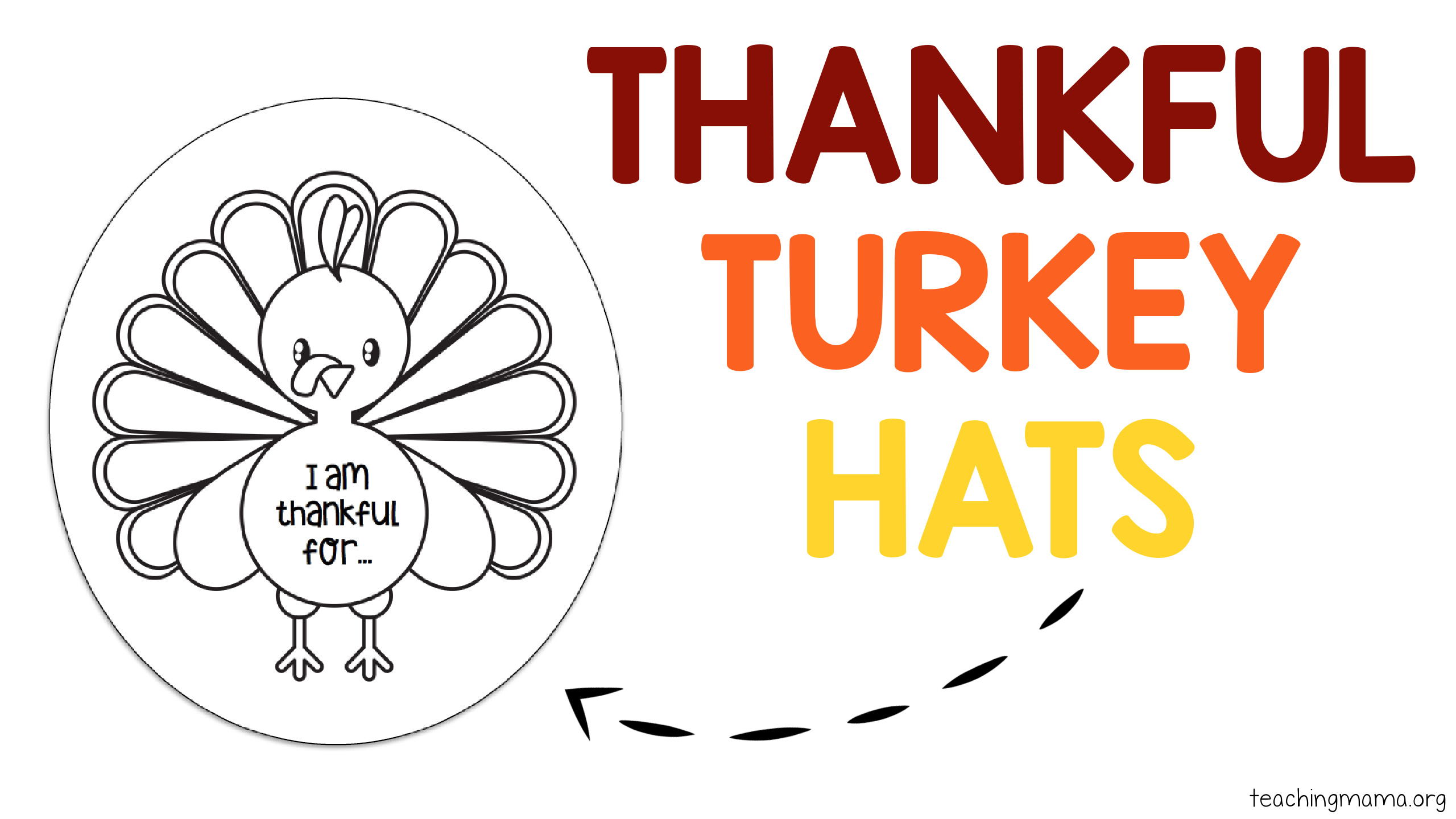 Thankful Turkey Hats Thankful Turkey Hats
