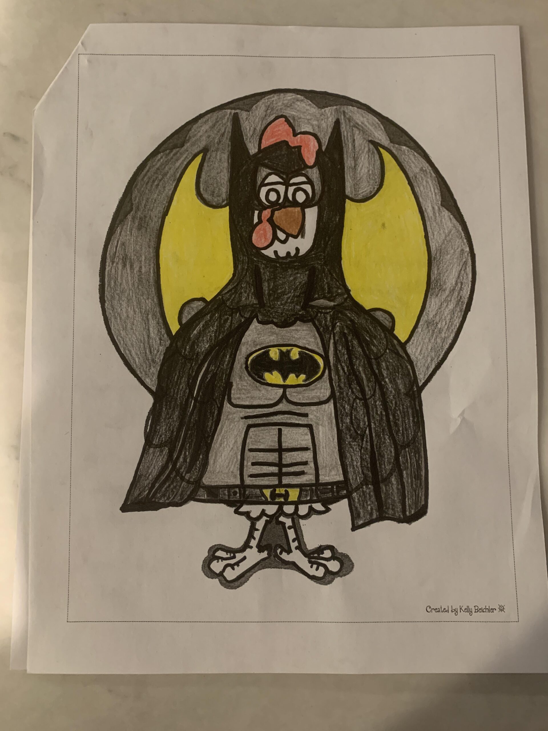 Thanksgiving Turkey Batman Thanksgiving Turkey Batman