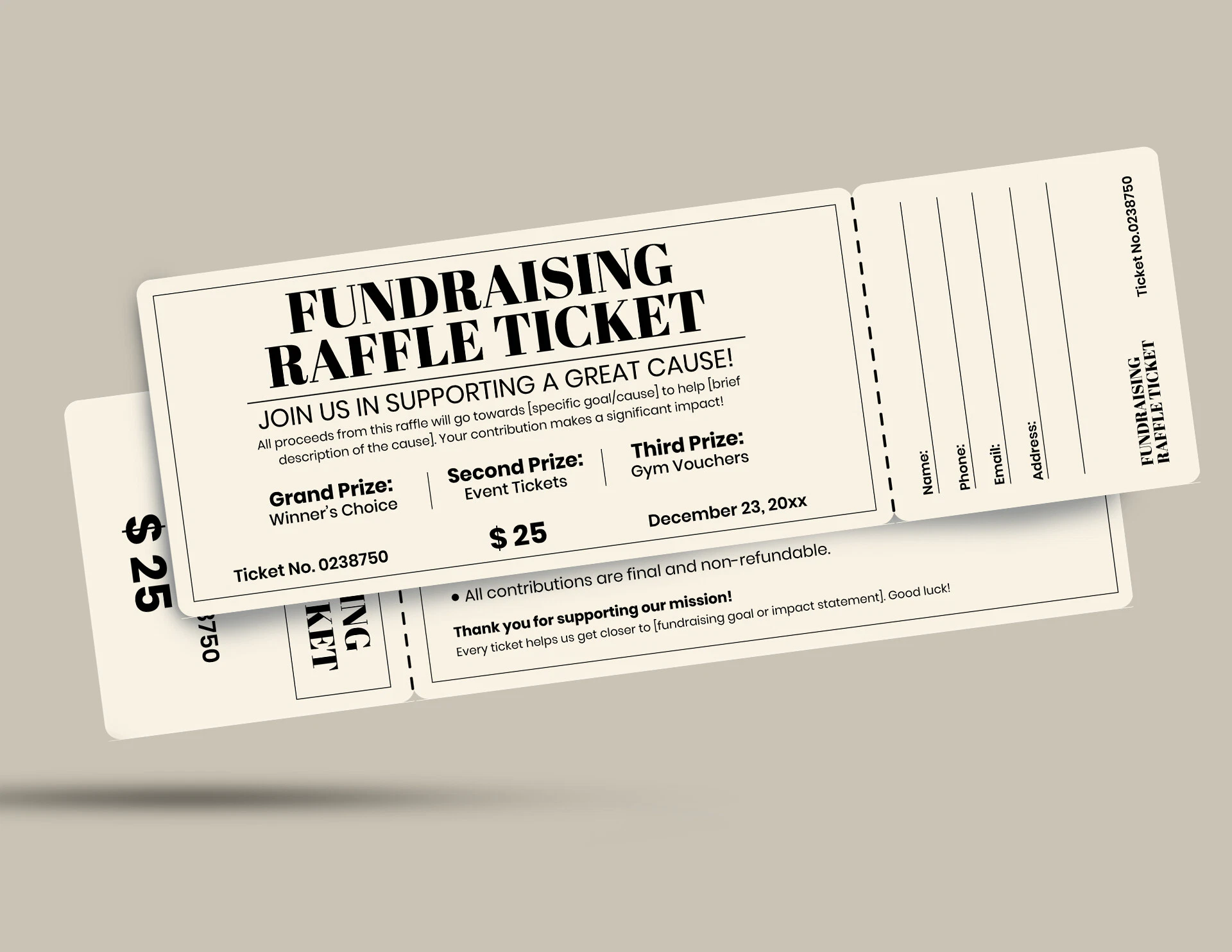raffle sample template raffle sample template