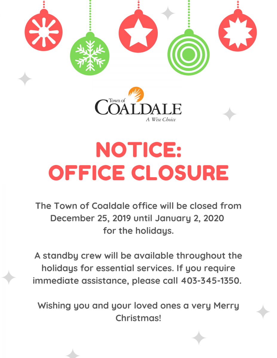christmas office closure notice template christmas office closure notice template