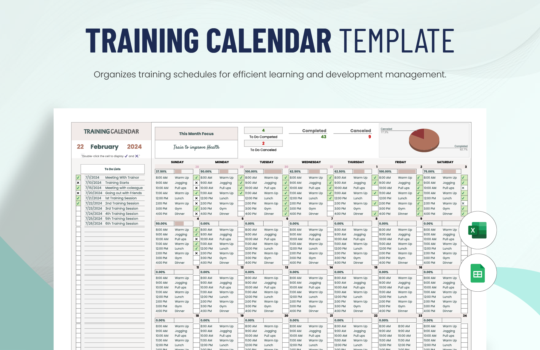 Training Calendar