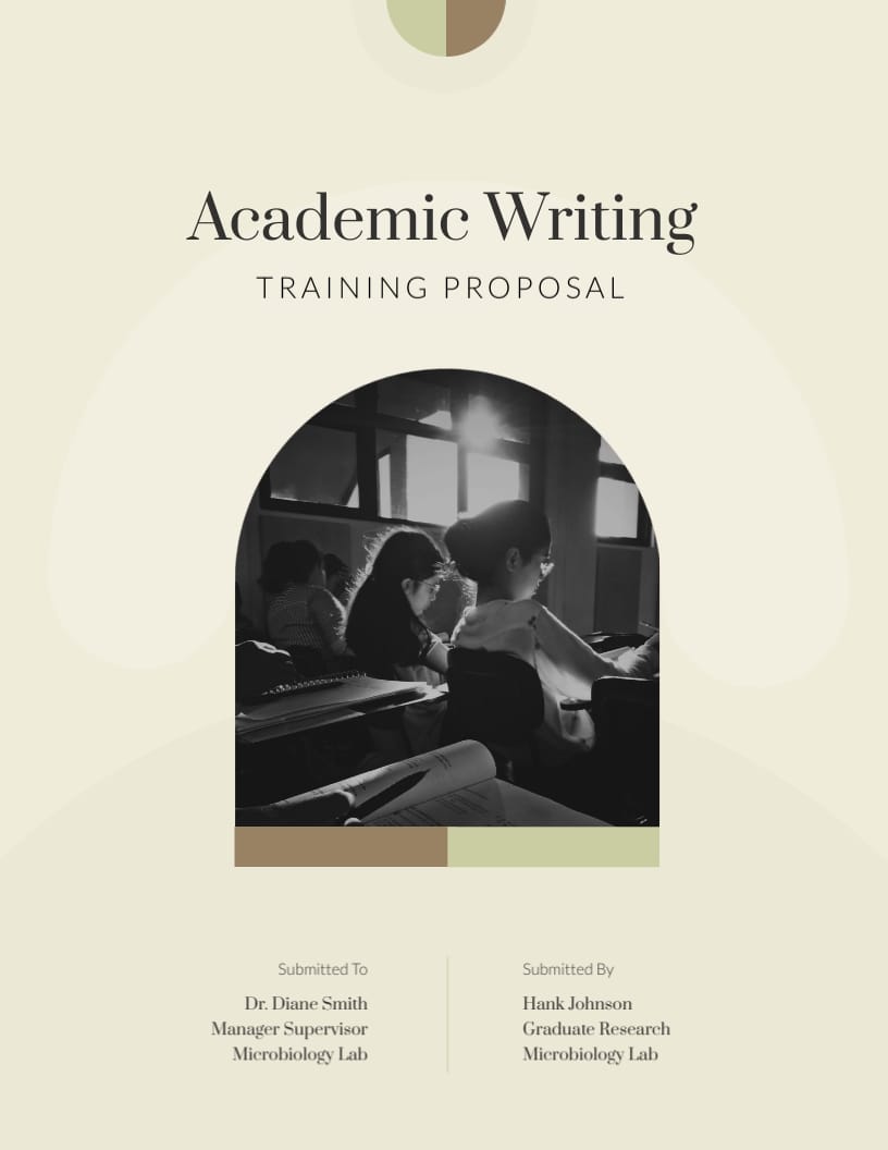 workshop proposal sample template