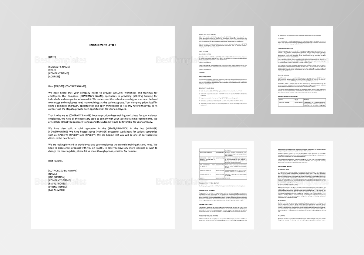 Training Workshop Proposal