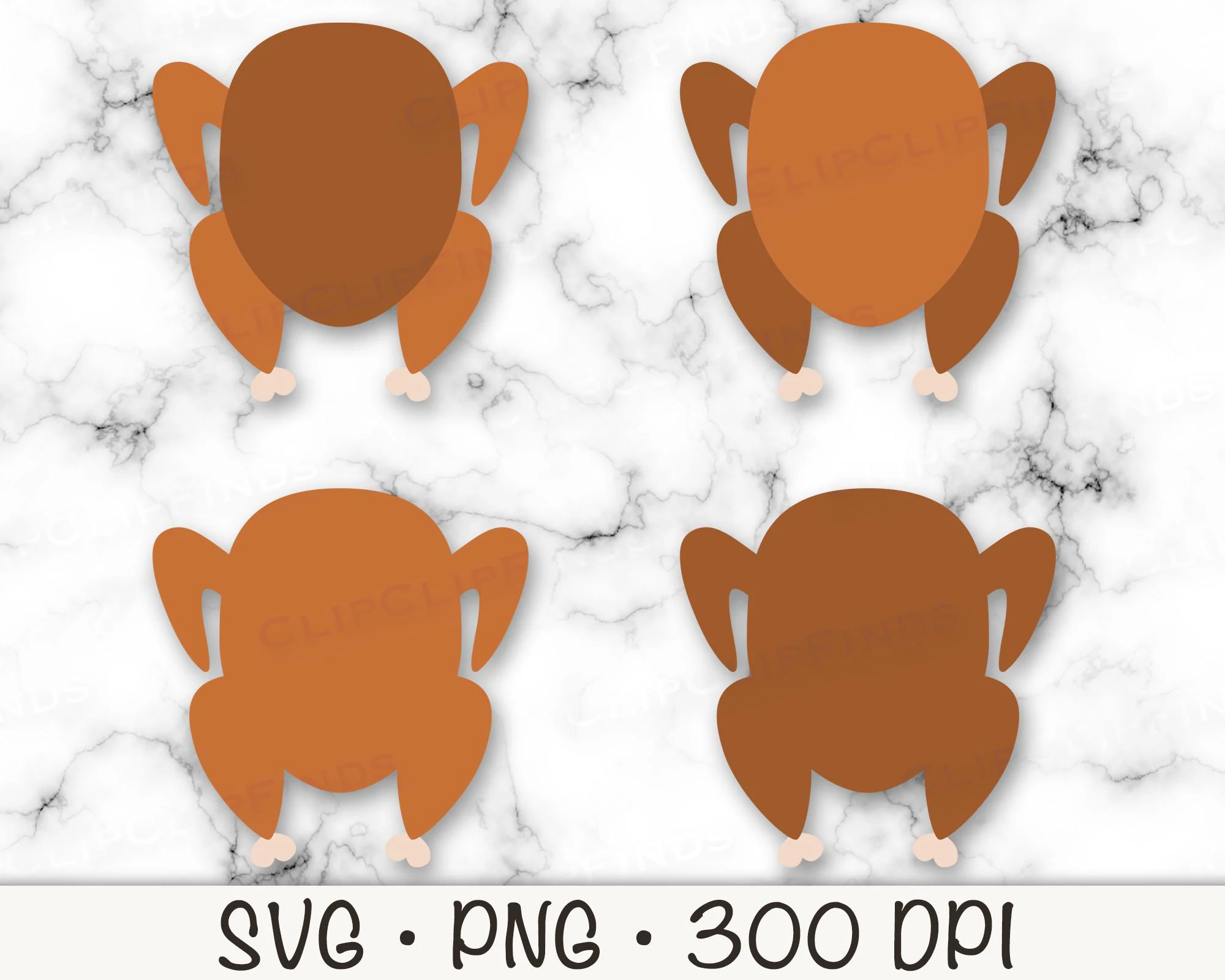 cartoon turkey template