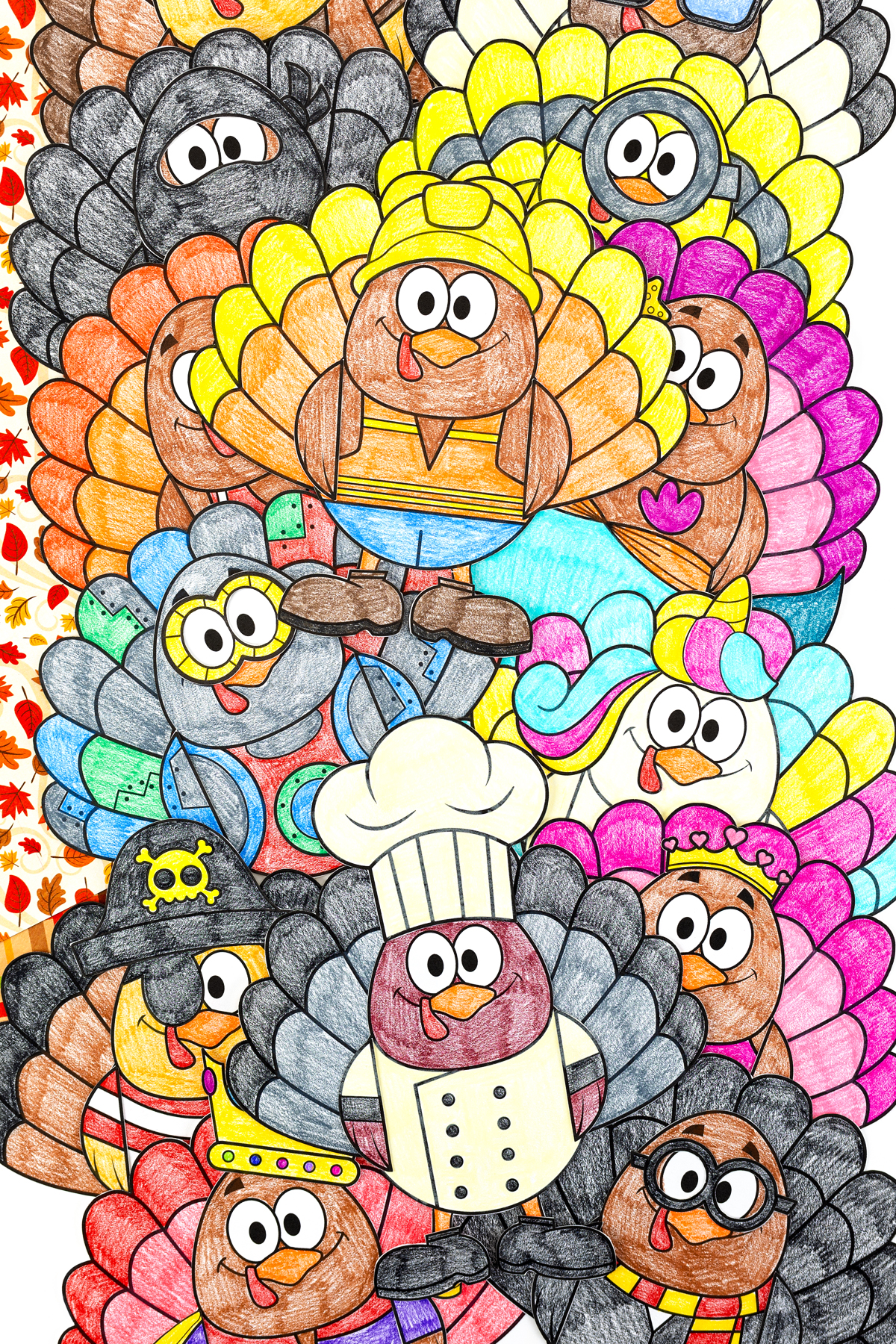 Turkey Disguise Template