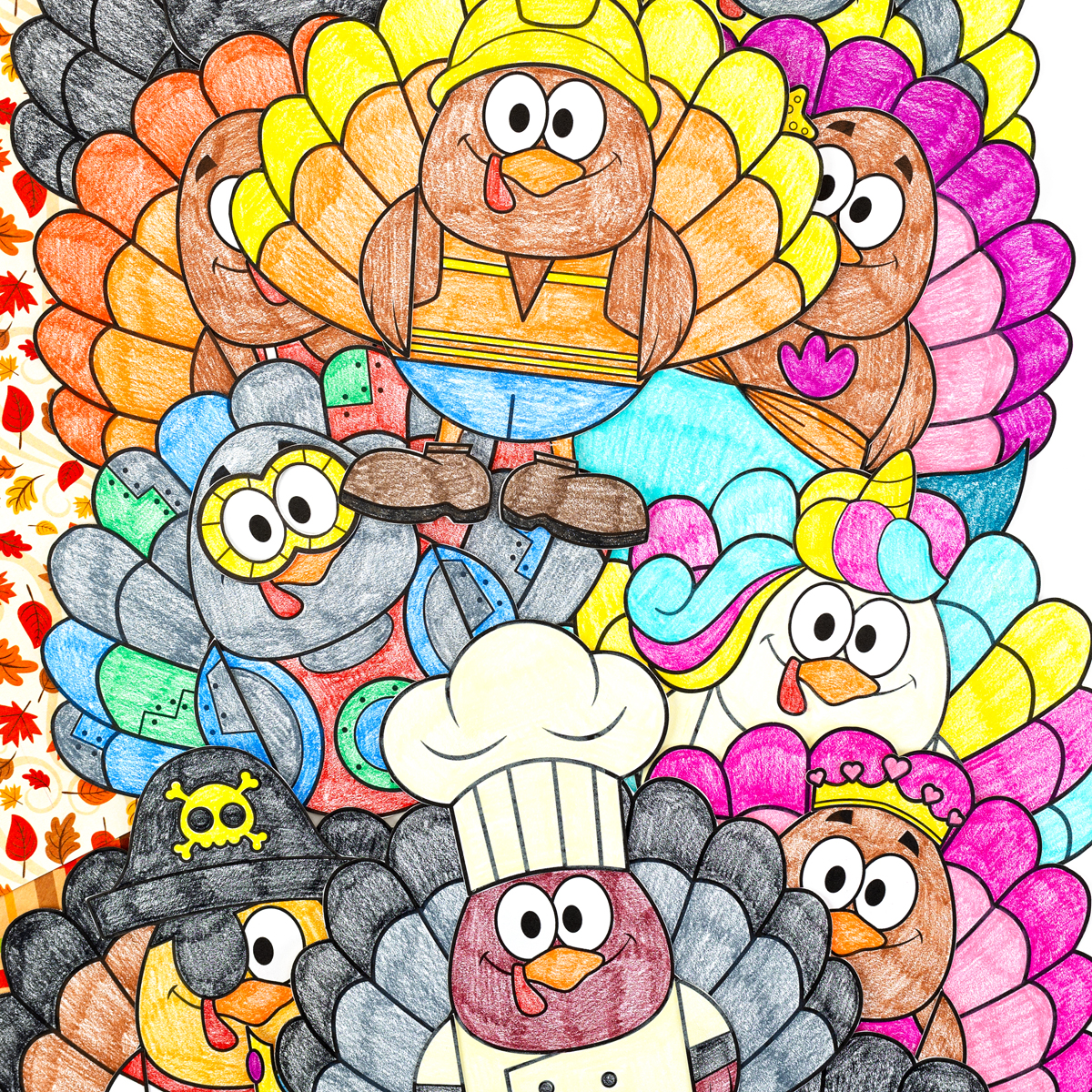 Turkey Disguise Template
