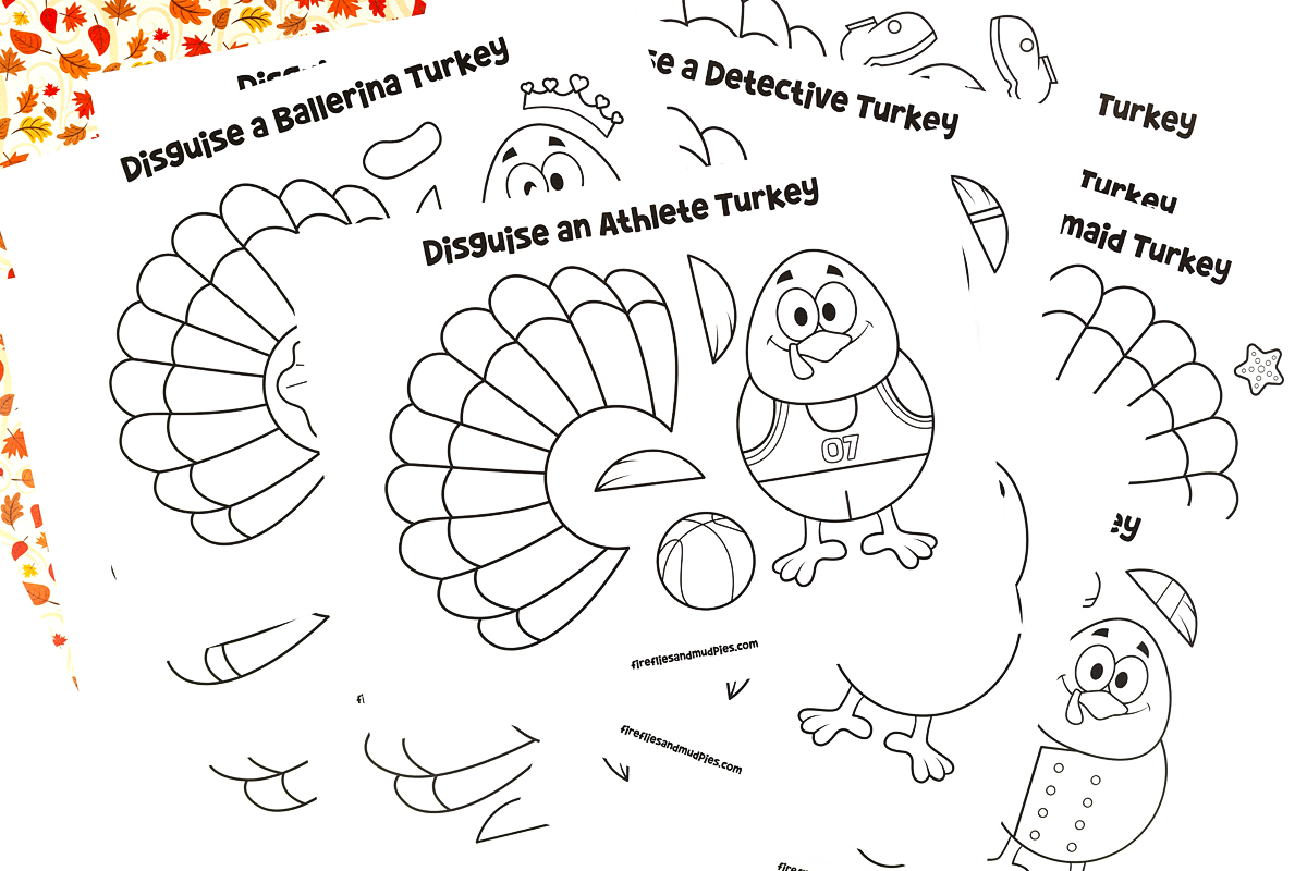 Turkey Disguise Template Turkey Disguise Template