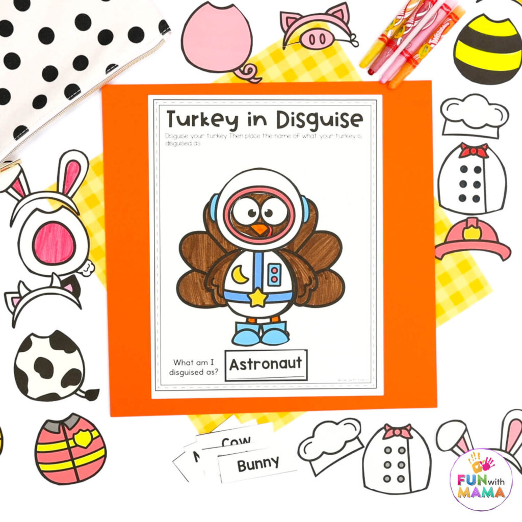 Turkey In Disguise Project Template Turkey In Disguise Project Template
