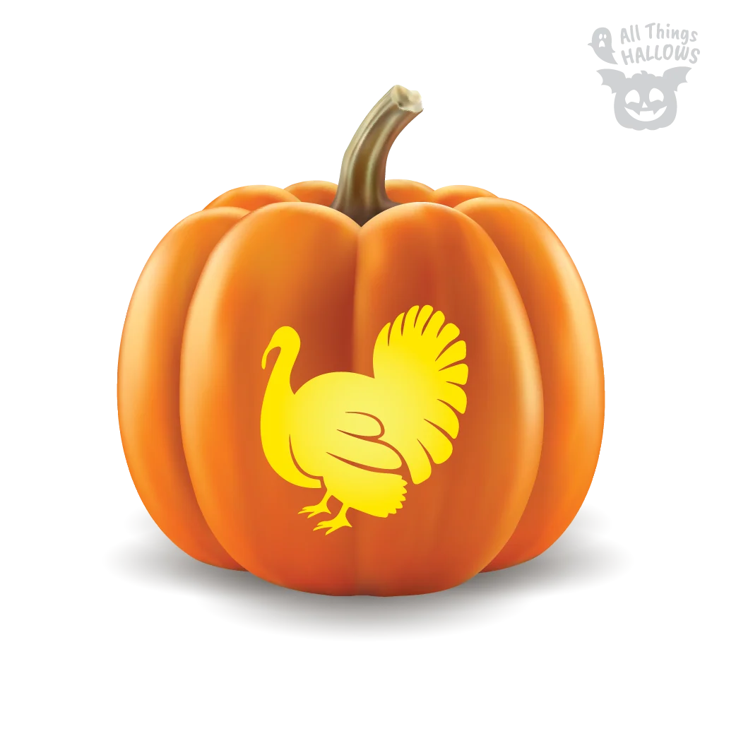 pumpkin carving template turkey pumpkin carving template turkey