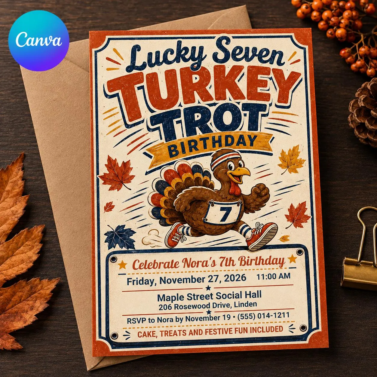 Turkey Trot Invite Turkey Trot Invite