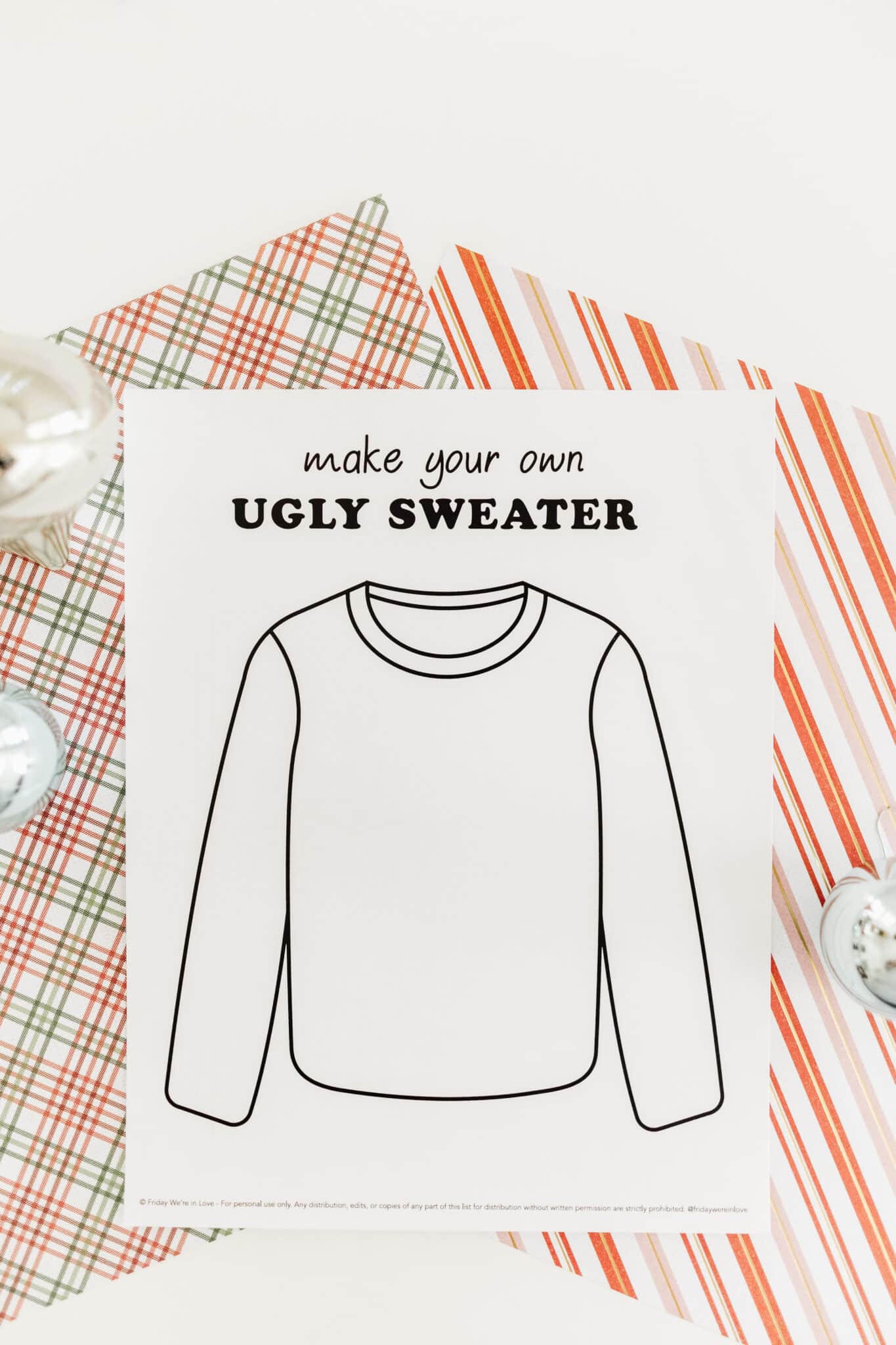 Ugly Christmas Sweater Craft Ideas Ugly Christmas Sweater Craft Ideas