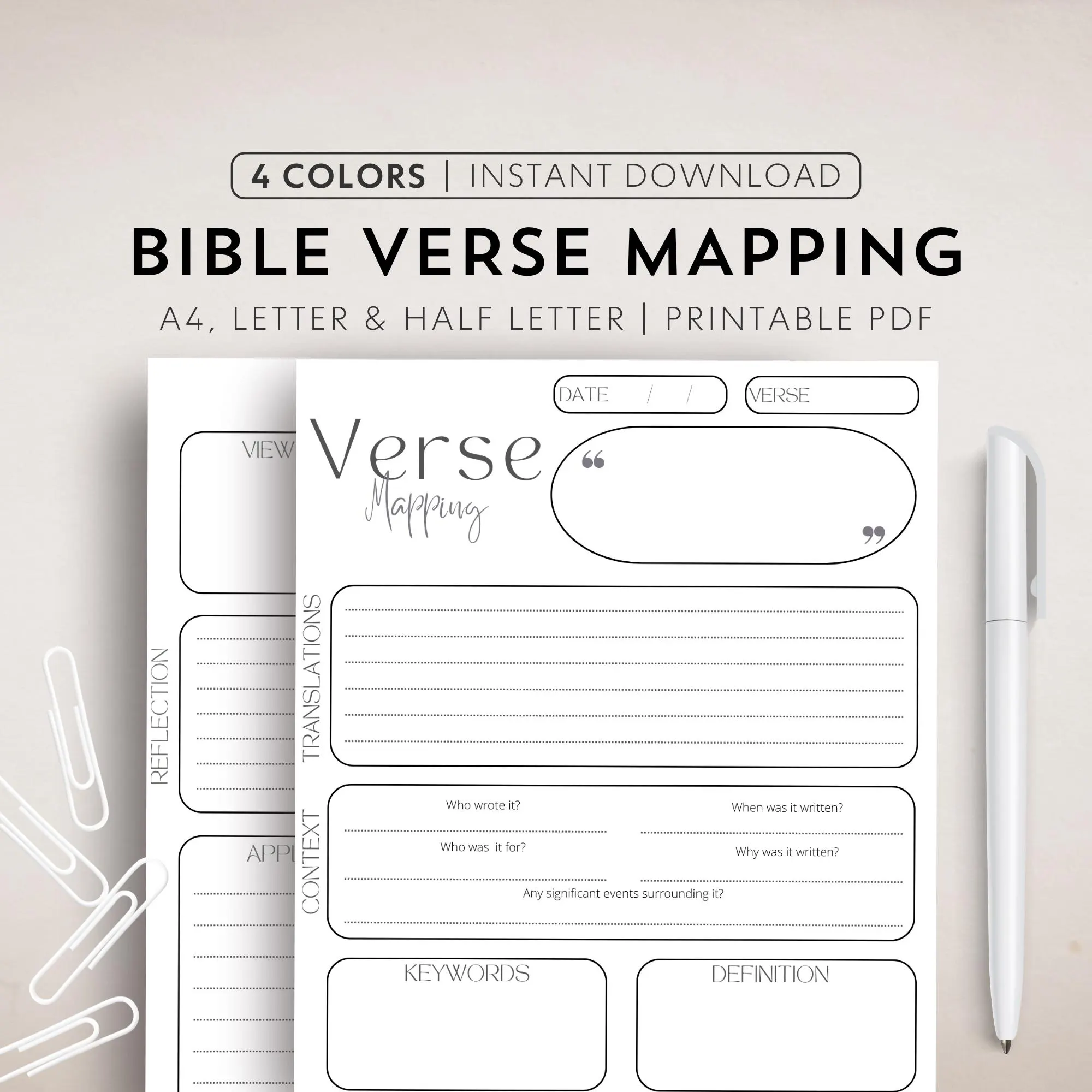 Verse Mapping Template Bible Verse Verse Mapping Template Bible Verse