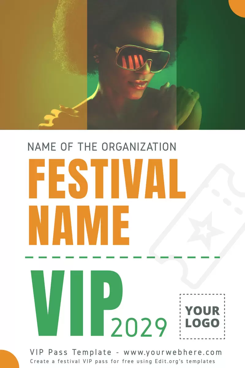 Vip Pass Templates Vip Pass Templates