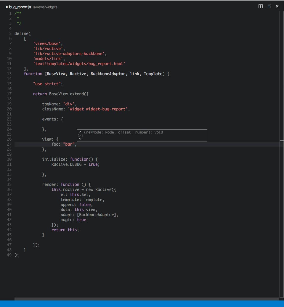 Visual Studio Code Intellisense Hinting Visual Studio Code Intellisense Hinting