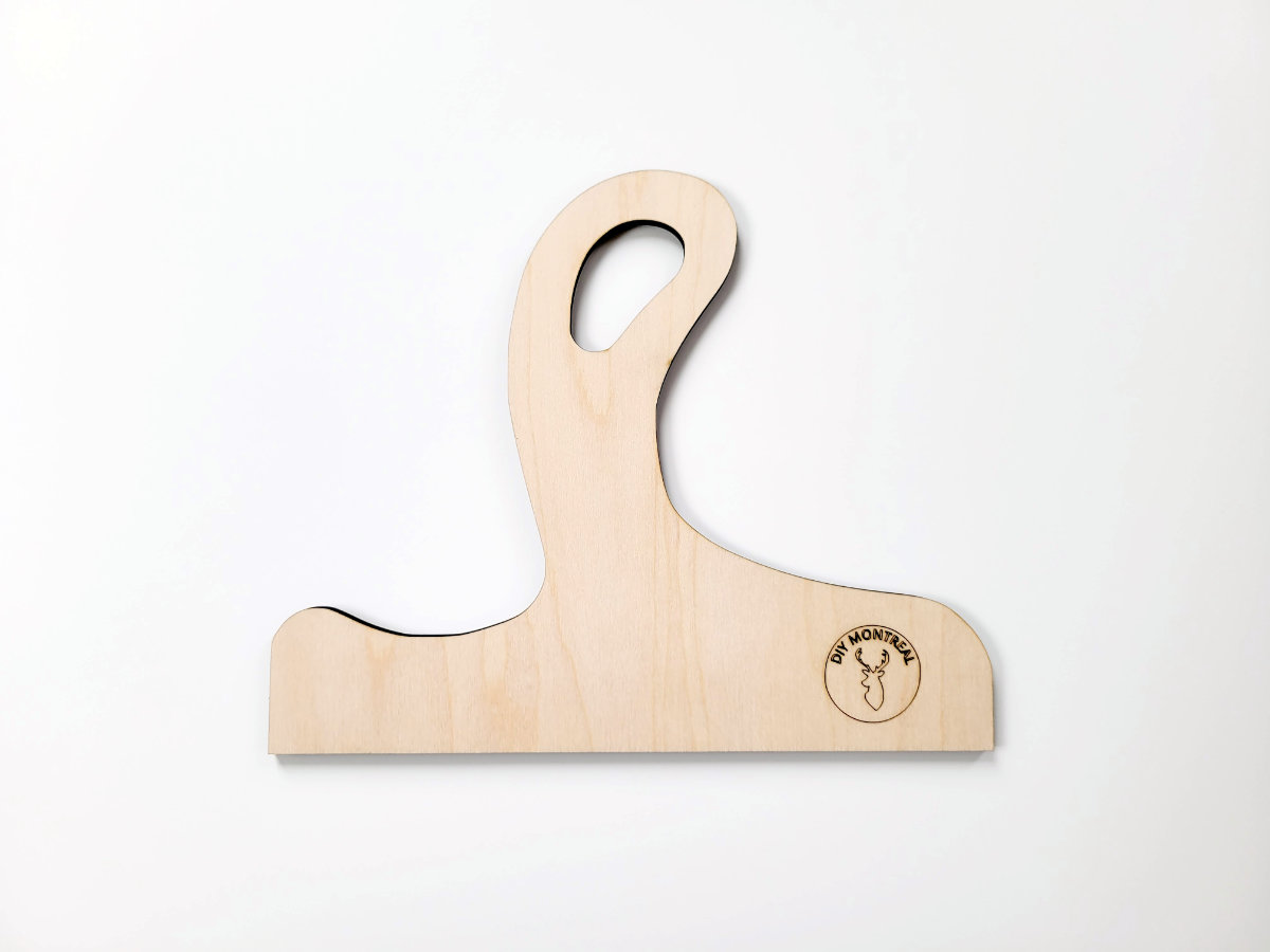 Wave Charcuterie Board Handle Router Template Large Wave Charcuterie Board Handle Router Template Large